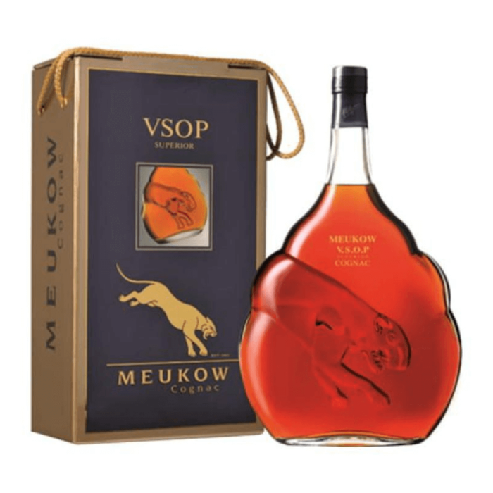 KONIAK MEUKOW VSOP CLEAR PANTHER 3L + KARTON
