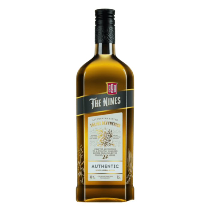 '999' THE NINES SPICY HERBAL BITTER - LIKIER ZIOŁOWY 0,5L
