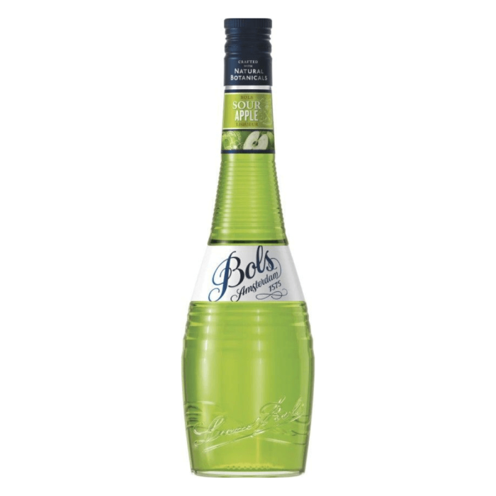 BOLS SOUR APPLE LIKIER 0,7L