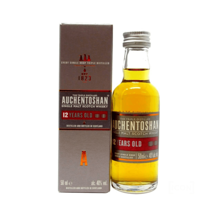 AUCHENTOSHAN 12YO WHISKY SINGLE MALT 0,05L (MINI)