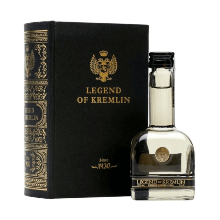 LEGEND OF KREMLIN 0,05L W KSIĄŻCE (MINI)