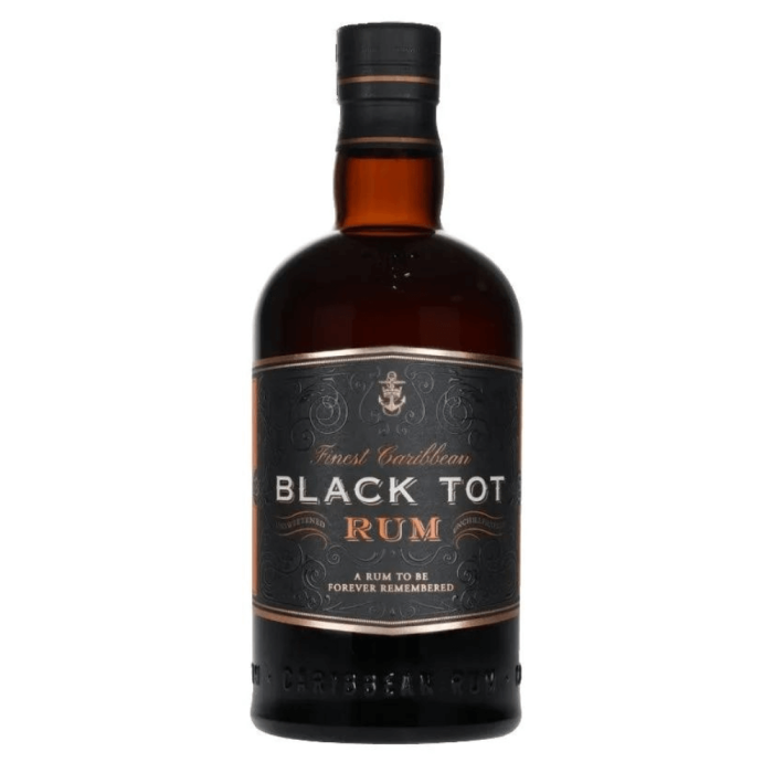 BLACK TOT FINEST CARIBBEAN RUM 0,7L