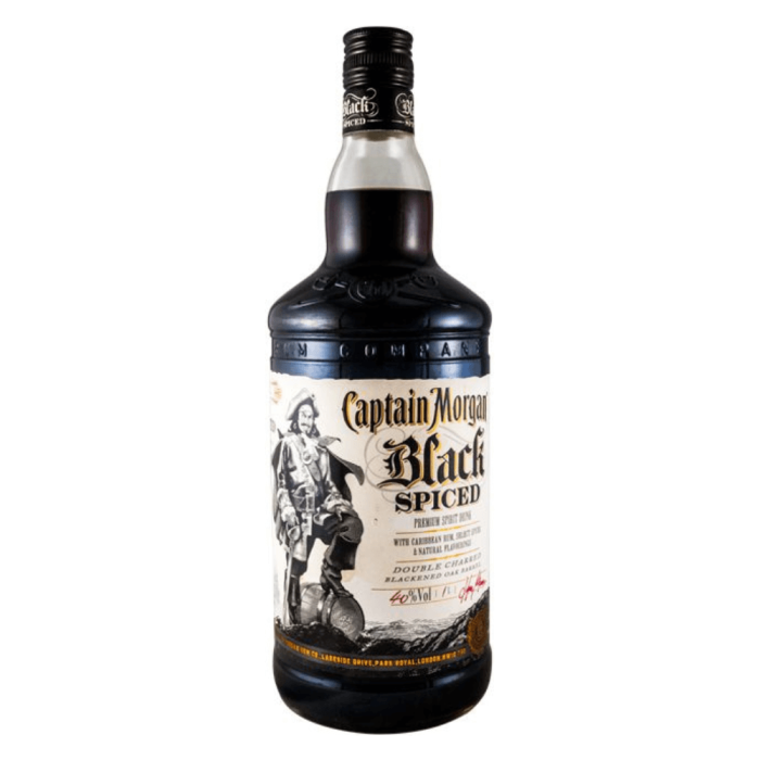 CAPTAIN MORGAN BLACK SPICED RUM 1L