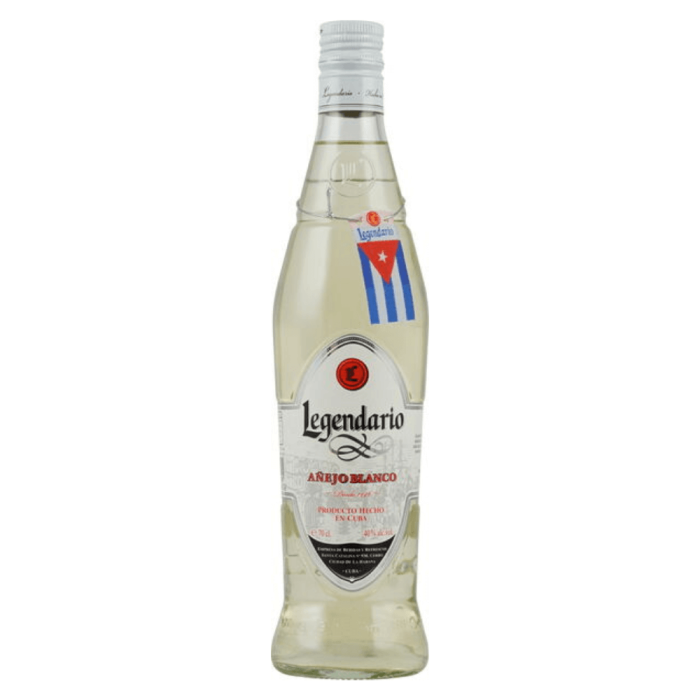 LEGENDARIO RON ANEJO BLANCO 0,7L PRODUCTO HECHO EN CUBA