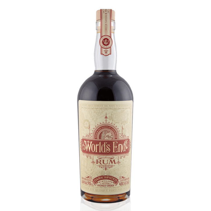 WORLD'S END RUM DARK SPICED 0,7L