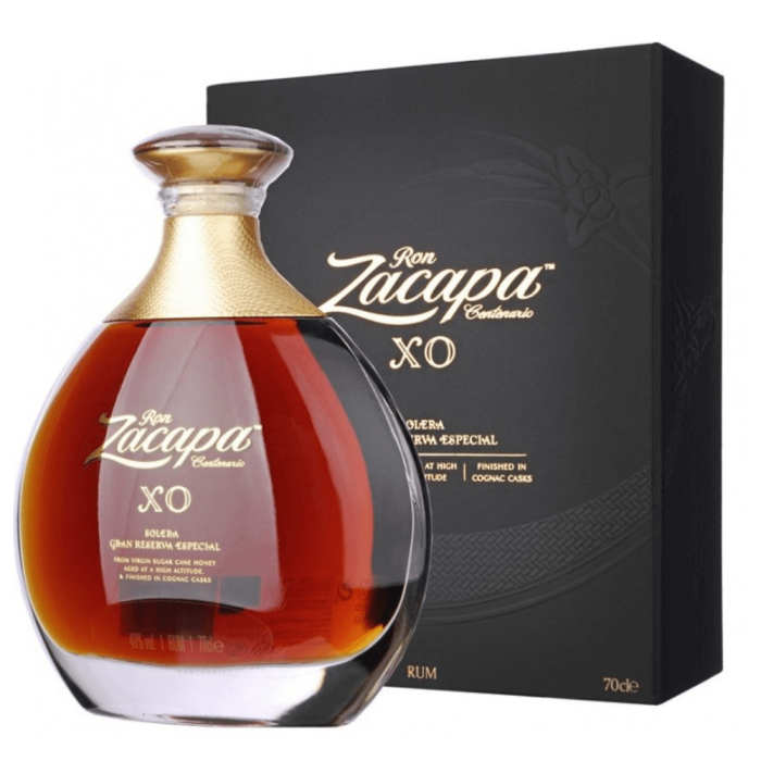 ZACAPA CENTARIO XO GRAN RESERVA RUM 0,7L + OPAKOWANIE