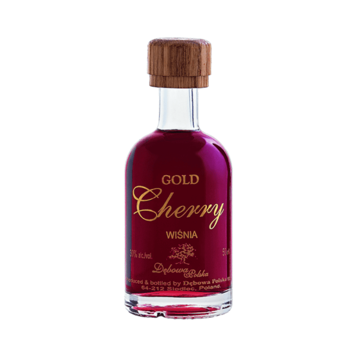 GOLD CHERRY DĘBOWA POLSKA LIKIER 0,05L (MINI)
