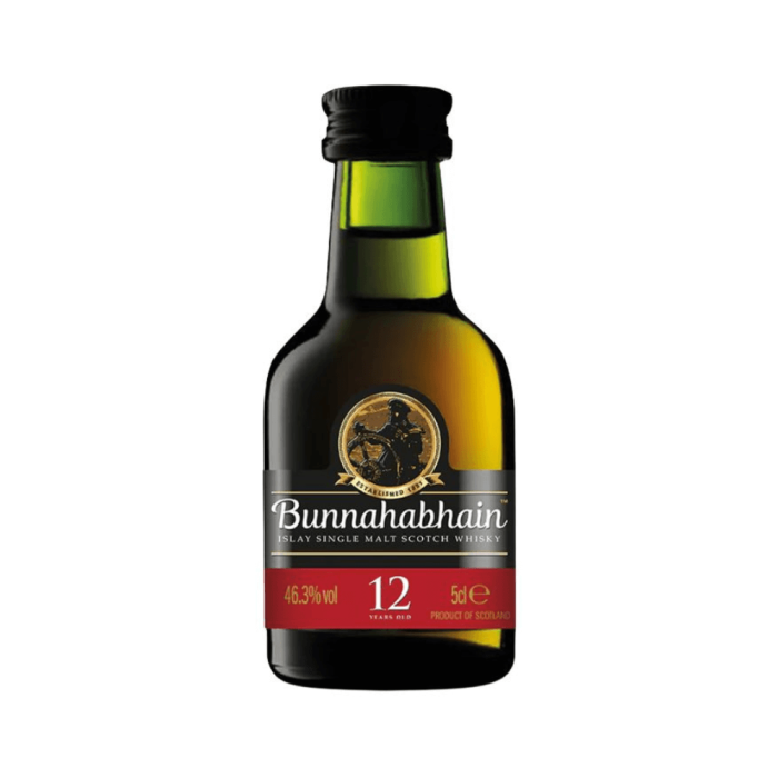 BUNNAHABHAIN 12YO WHISKY SINGLE MALT 0,05L (MINI)