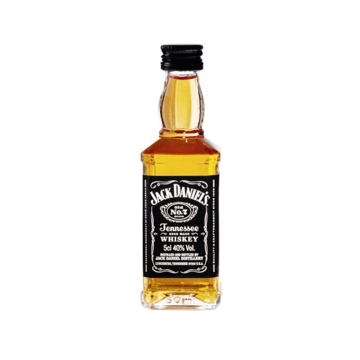 JACK DANIEL’S OLD NO.7 WHISKEY 0,05L (MINI) SZKLANA BUTELECZKA