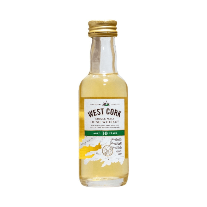 WEST CORK 10YO SINGLE MALT 0,05L