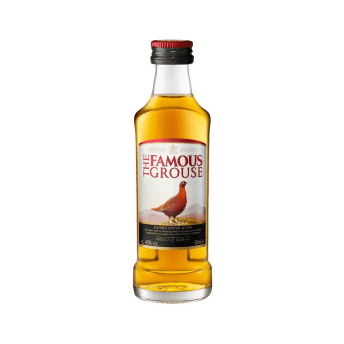 THE FAMOUS GROUSE WHISKY 0,05L