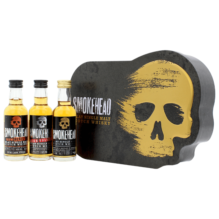 SMOKEHEAD TRIPACK ISLAY WHISKY SINGLE MALT 3*0,05L