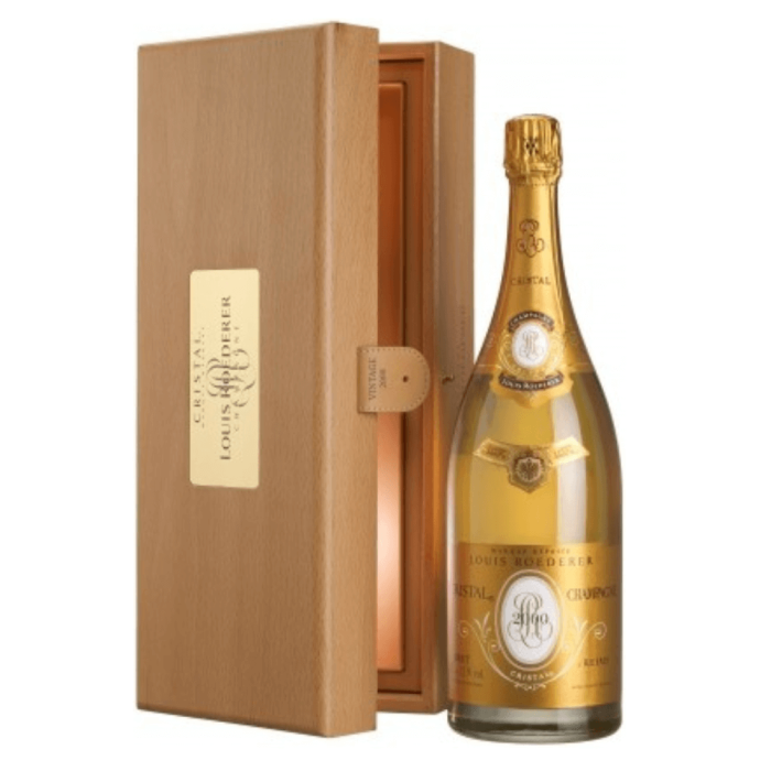Szampan LOUIS ROEDERER CRISTAL 1,5L + SKRZYNIA