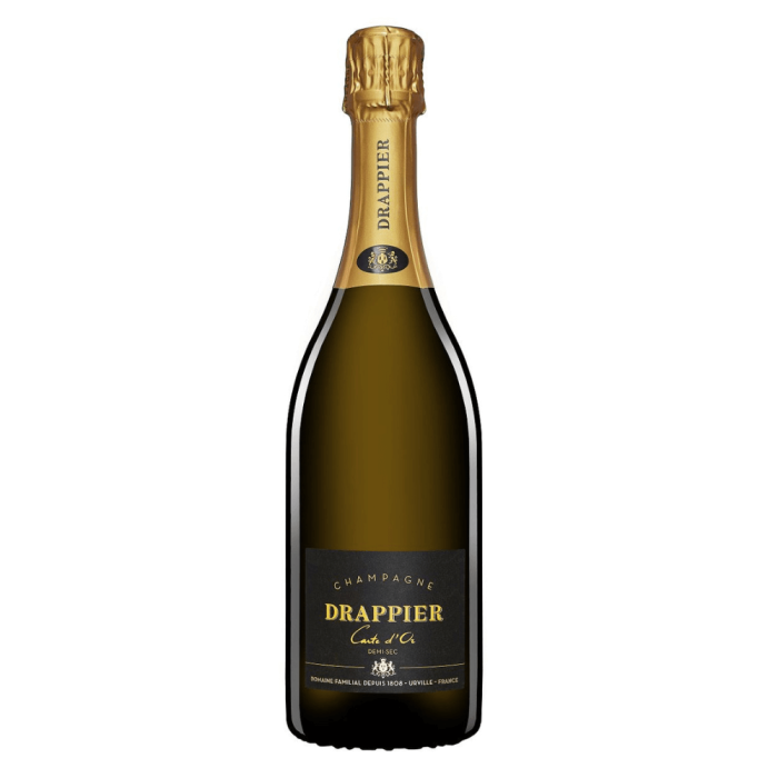 SZAMPAN DRAPPIER CARTE D'OR DEMI SEC AOC 0,75L (GOŁA BUTELKA)