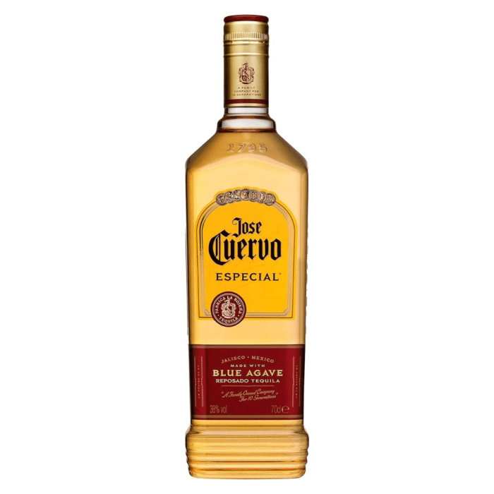 TEQUILA JOSE CUERVO ESPECIAL REPOSADO 0,7L BLUE AGAVE