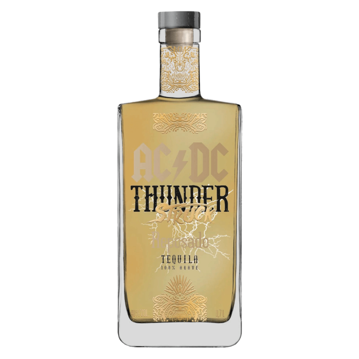 TEQUILA AC/DC THUNDER STRUCK REPOSADO 100% AGAVE 0,7L