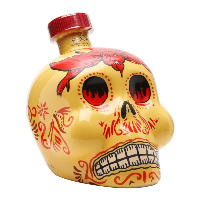 KAH REPOSADO TEQUILA 0,7L CZASZKA