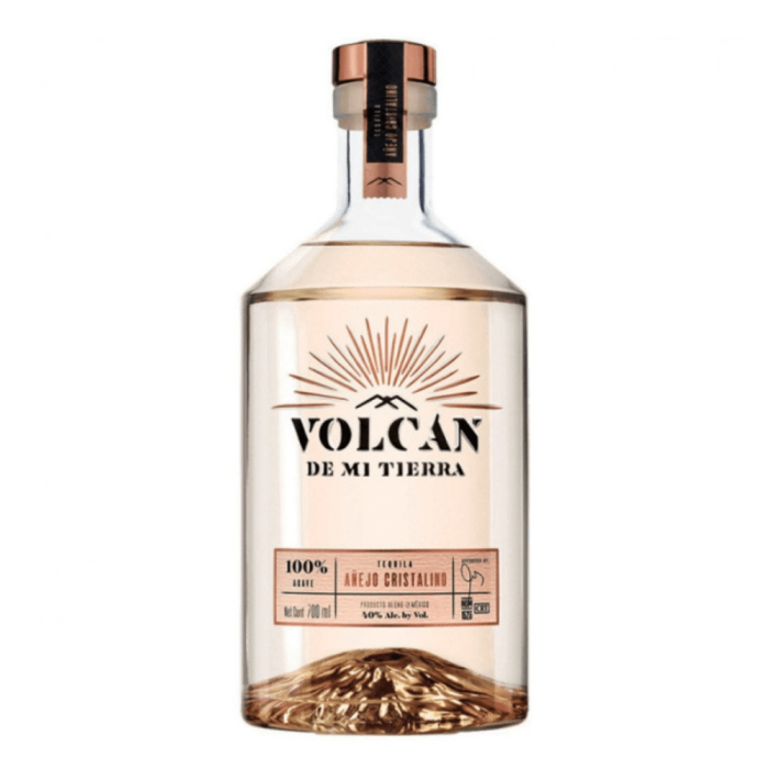 TEQUILA VOLCAN DE MI TIERRA CRISTALINO 40% 0,7L