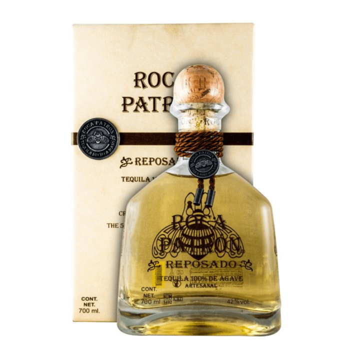 TEQUILA PATRON REPOSADO ROCA ARTESANAL 0,7L + KARTONIK