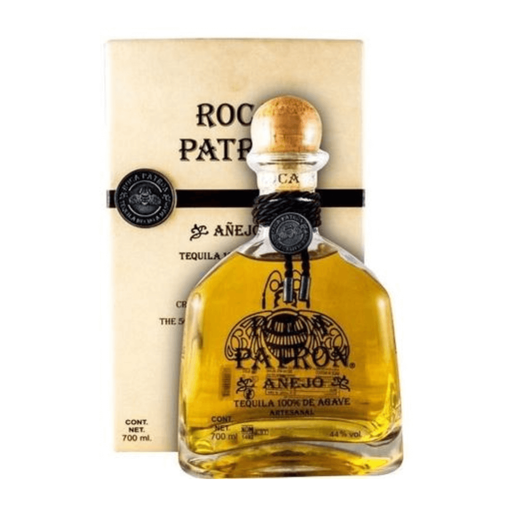 TEQUILA PATRON ANEJO ROCA ARTESANAL 0,7L + KARTONIK - Sklep online