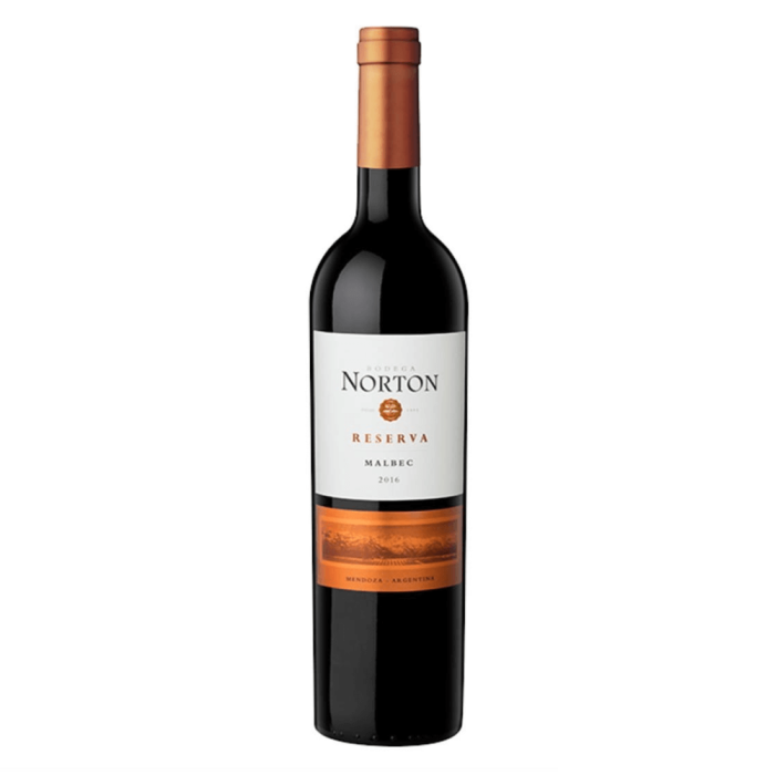 BODEGA NORTON MALBEC ESTATE RESERVE 0,75L
