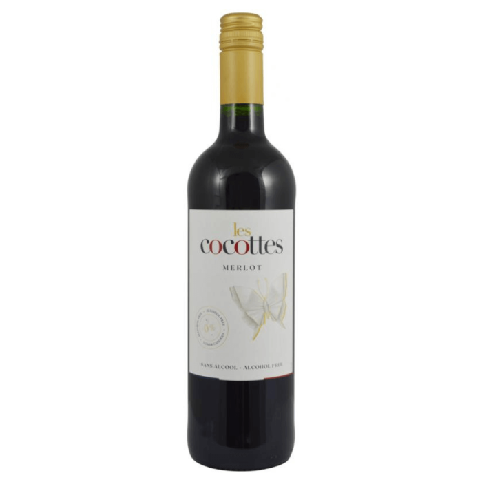 LES COCOTTES MERLOT WINO BEZALKOHOLOWE 0,75L