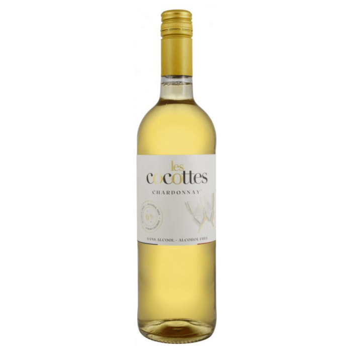 LES COCOTTES CHARDONNAY WINO BEZALKOHOLOWE 0,75L