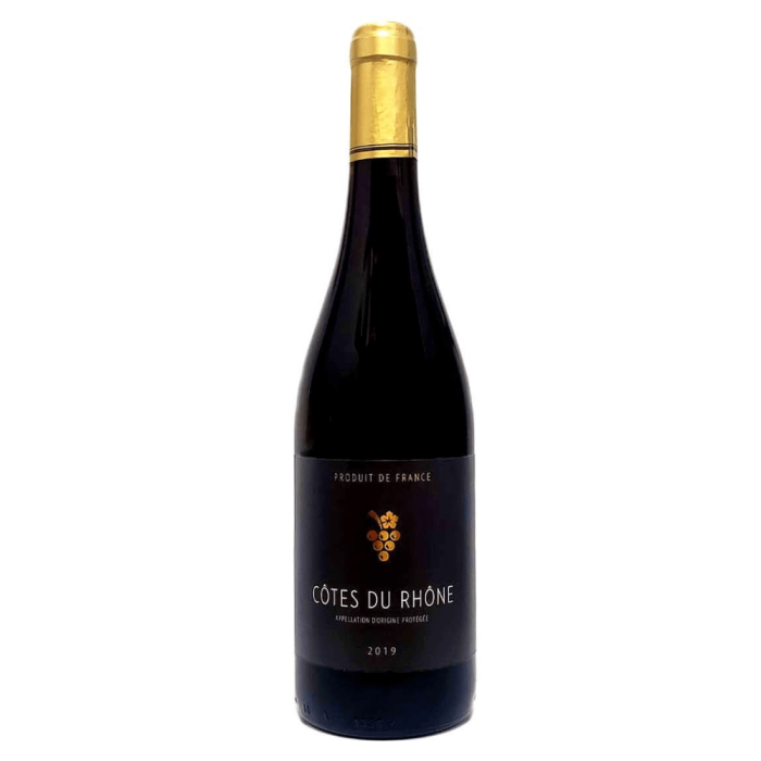COTES DU RHONE ROUGE WYTRAWNE WINO FRANCUSKIE 0,75L