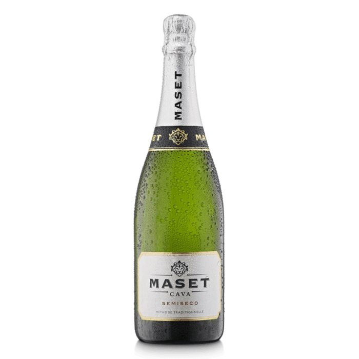 CAVA MASET SEMI-SECO HISZPAŃSKIE WINO MUSUJĄCE PÓŁWYTRAWNE 0,75L