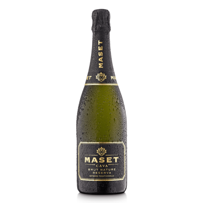 CAVA MASET BRUT NATURE RESERVA HISZPAŃSKIE WINO MUSUJĄCE WYTRAWNE 0,75L