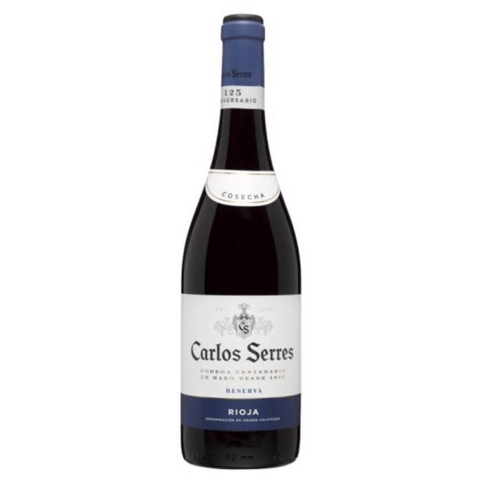 CARLOS SERRES RESERVA DOC RIOJA WINO HISZPAŃSKIE WYTRAWNE 0,75L