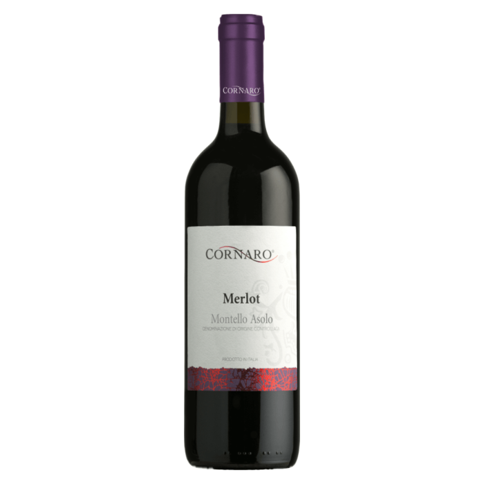 CORNARO MERLOT MONTELLO E COLLI ASOLANI DOC 0,75L