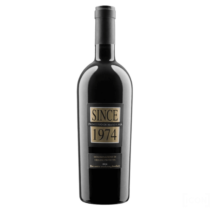 TENUTE EMERA SINCE 1974 PRIMITIVO DOP WINO WŁOSKIE WYTRAWNE 0,75L