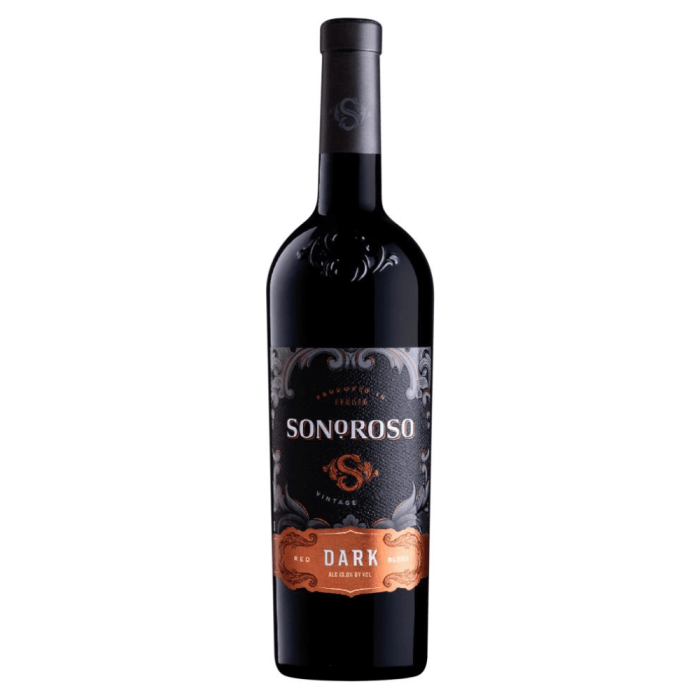 SONOROSO DARK RED BLEND IGT WINO WŁOSKIE WYTRAWNE 0,75L