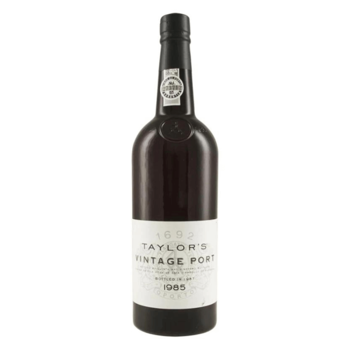 WINO PORTO TAYLORS VINTAGE PORT 1985 0,75L + SKRZYNKA