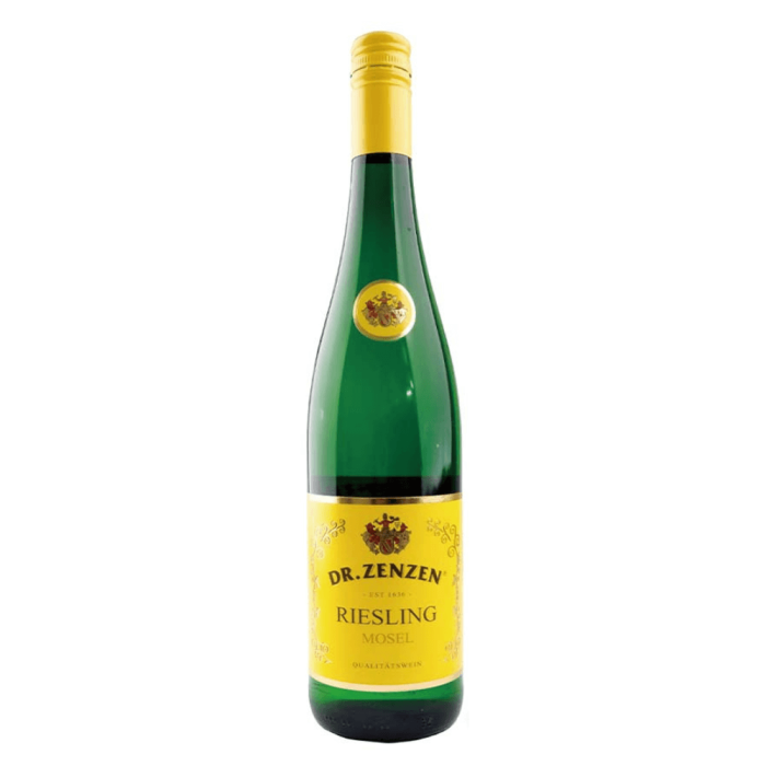 WINO PÓŁSŁODKIE DR ZENZEN RIESLING MOSEL QUALITATSWEIN 0,75L