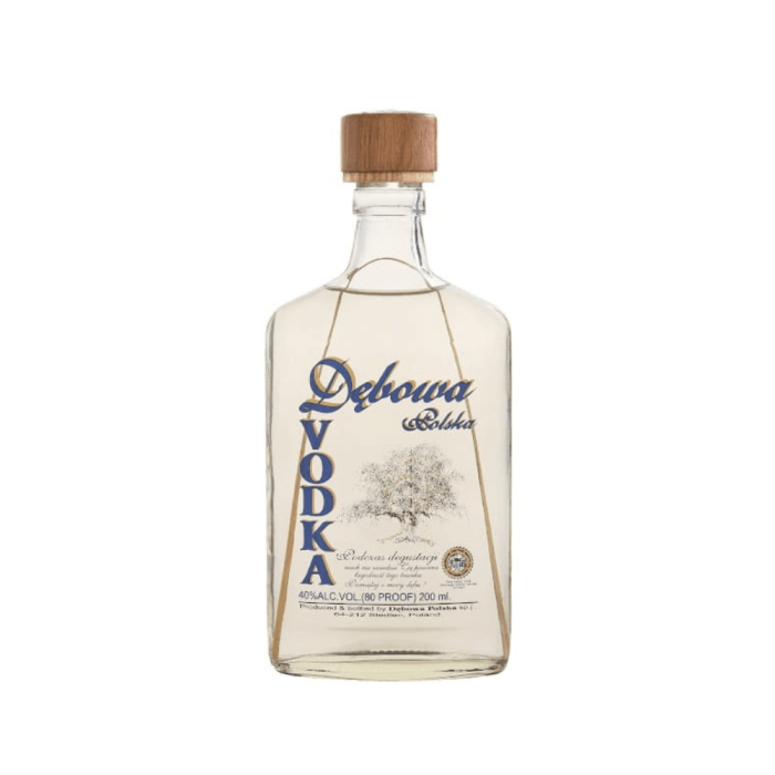 DĘBOWA POLSKA OAK VODKA 0,2L PIERSIÓWKA