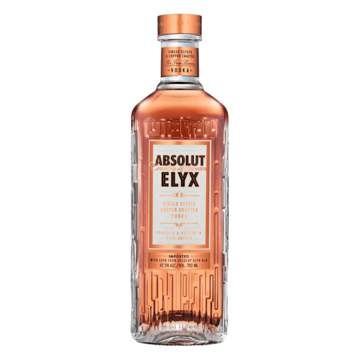 ABSOLUT ELYX SINGLE ESTATE VODKA 0,7L