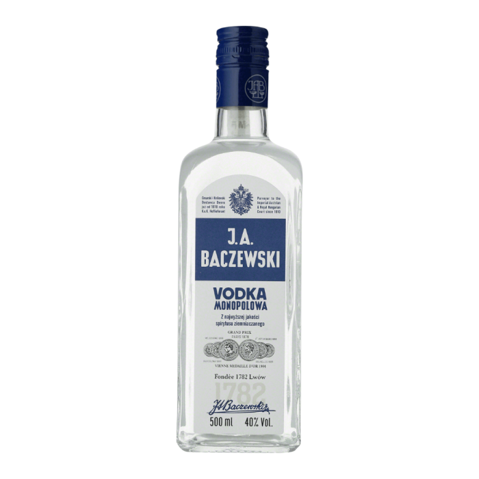J.A. BACZEWSKI VODKA 0,5L