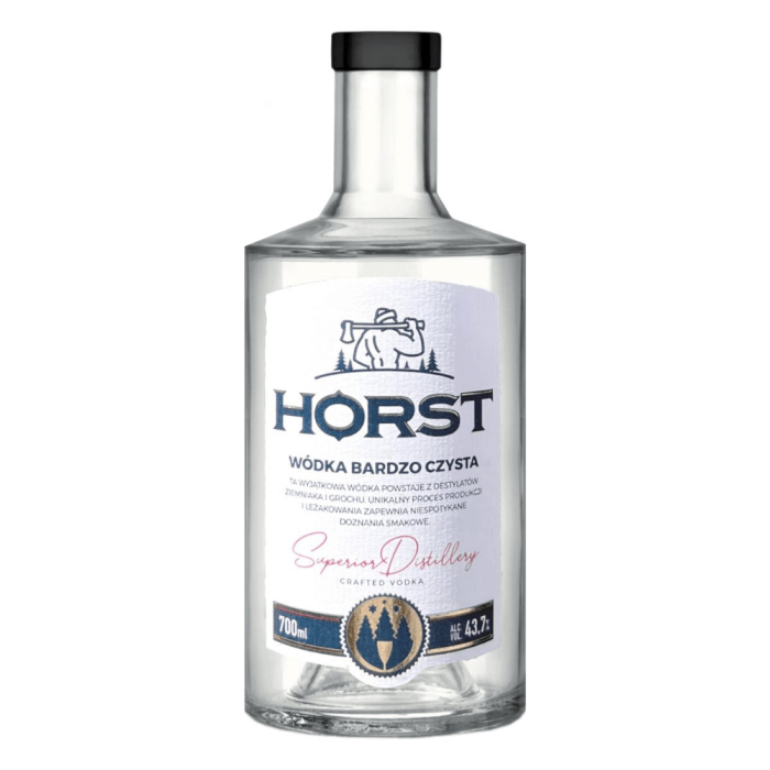 HORST WÓDKA ZIEMNIACZANO-GROCHOWA BARDZO CZYSTA 0,7L