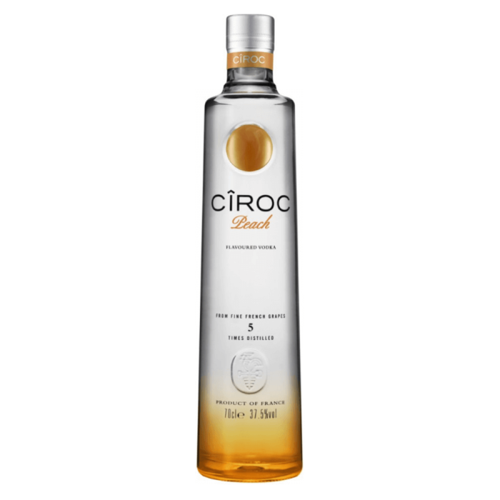 CIROC PEACH FLAVORED VODKA 0,7L