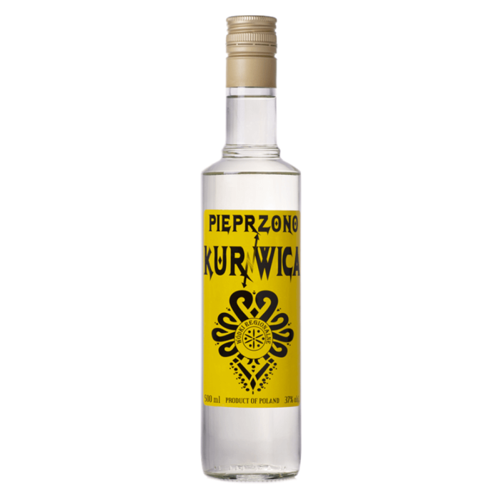 PIEPRZONA KURNWICA WÓDKA 0,5L