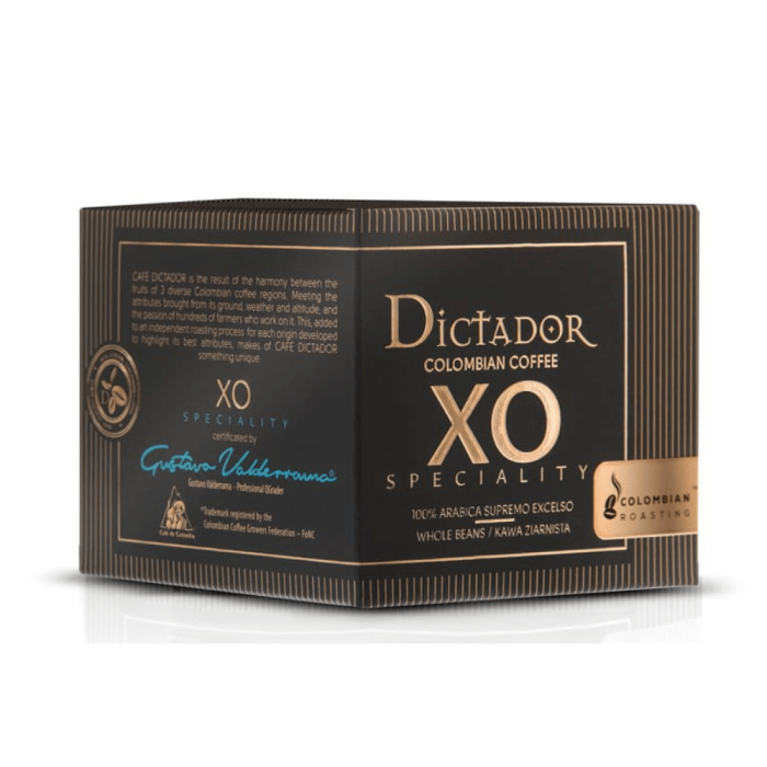 KAWA ZIARNISTA DICTADOR XO SPECIALITY 1KG