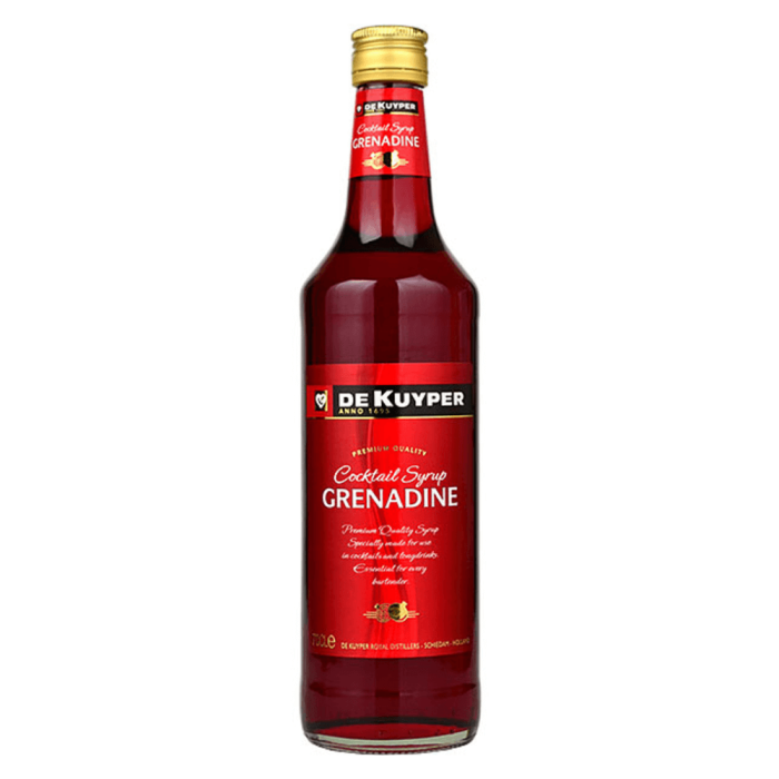 DE KUYPER COCKTAIL SYRUP GRENADINE 0,7L