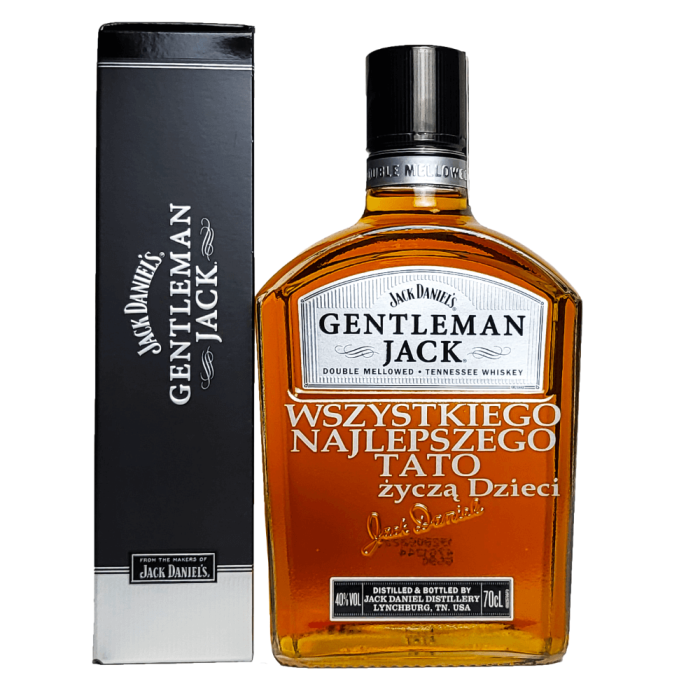 JACK DANIEL'S GENTLEMAN JACK 0,7L + PERSONALIZACJA