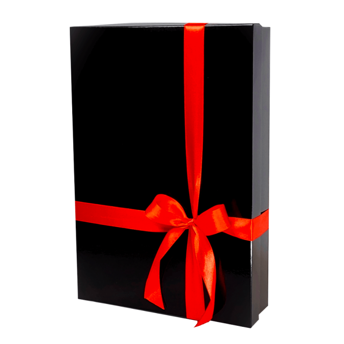 PUDEŁKO LAMINOWANE CZARNE