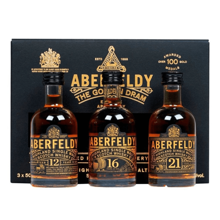ABERFELDY THE GOLDEN DRAM MINI PACK 3*0,05L (MINI)