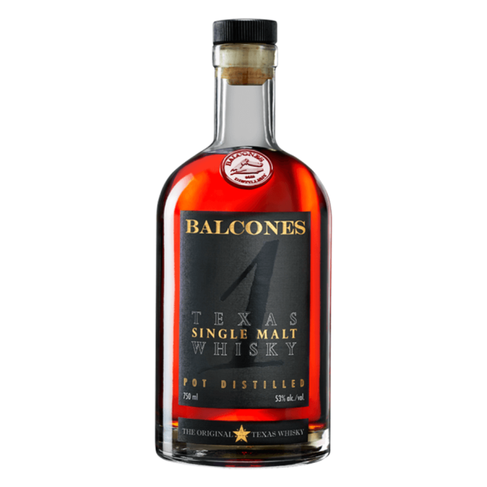 BALCONES TEXAS SINGLE MALT WHISKY 0,7L