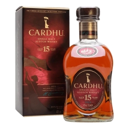 CARDHU 15YO WHISKY SINGLE MALAT 0,7 + BOX