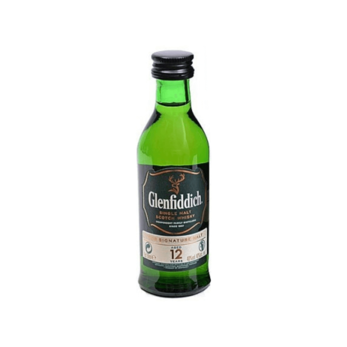GLENFIDDICH 12YO WHISKY SINGLE MALT 0,05L (MINI)